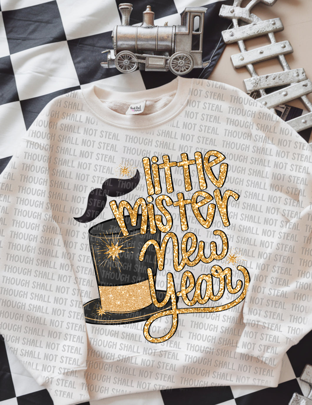 01-31 B Little Mister New Year Completed Tee