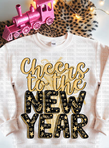 01-34 Cheers to the New Year Completed Tee