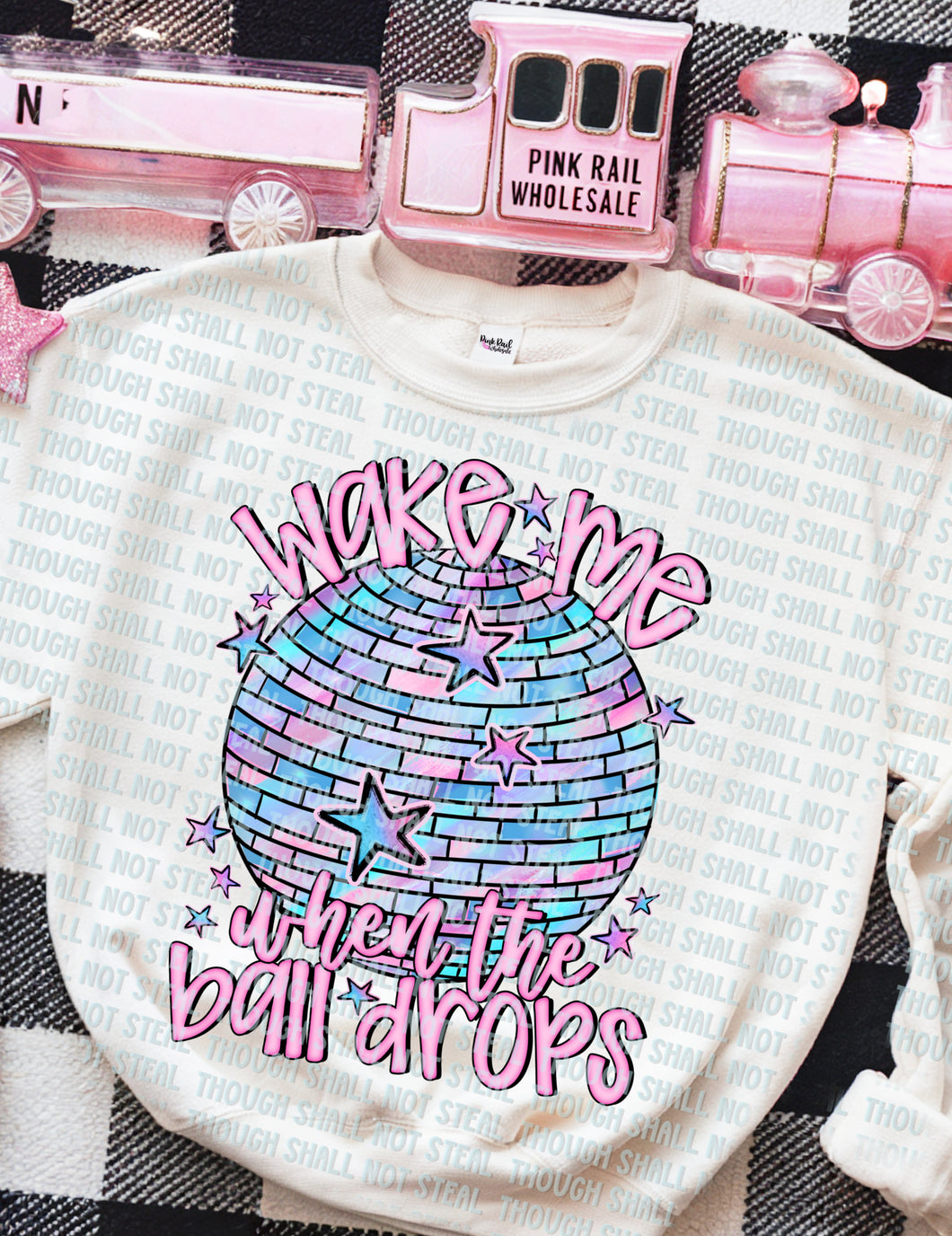 01-39 Wake Me When The Ball Drops Completed Tee