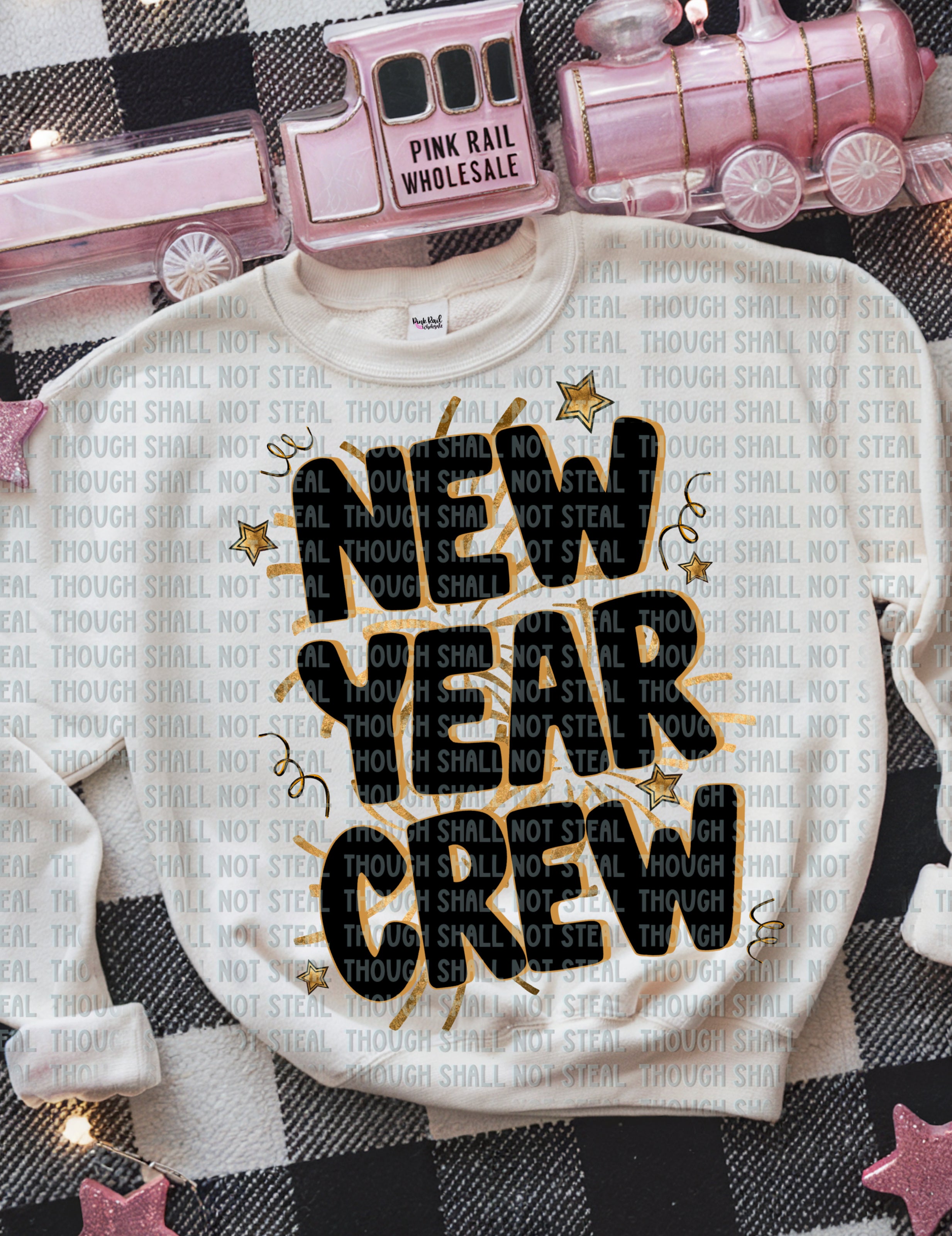 01-47 New Year Crew DTF TRANSFER ONLY