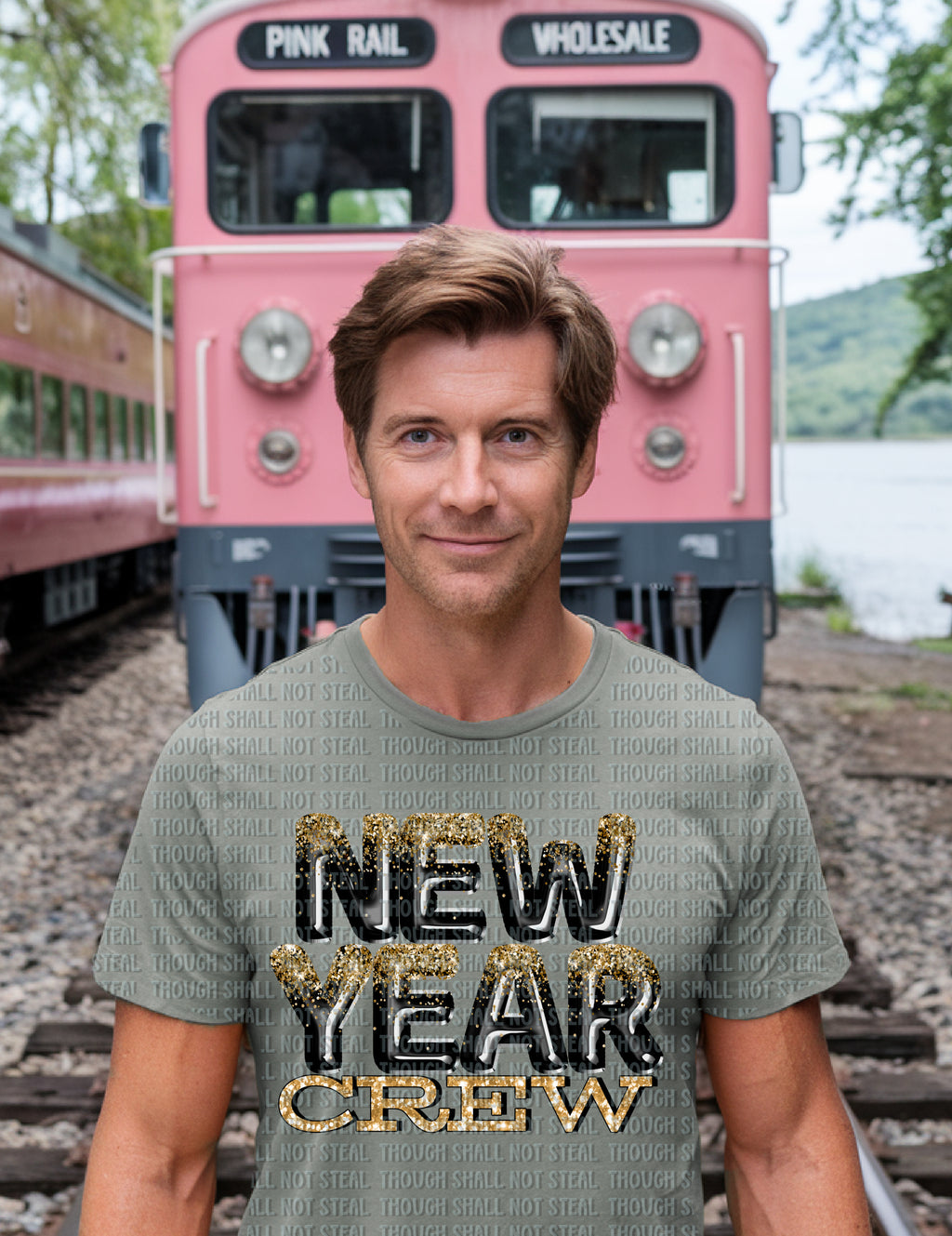 01-48 New Year Crew DTF TRANSFER ONLY