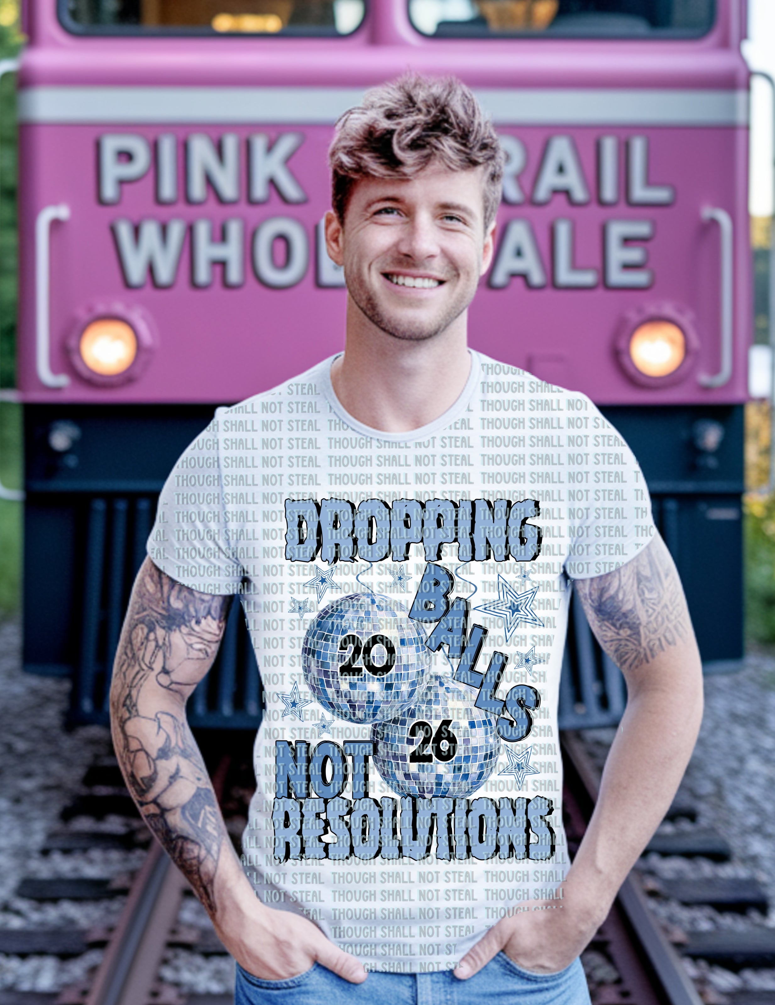 01-50 Dropping Balls, Not Resolutions Completed Tee