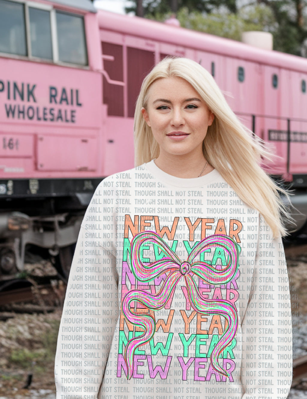 01-54 New Year Pastel Completed Tee