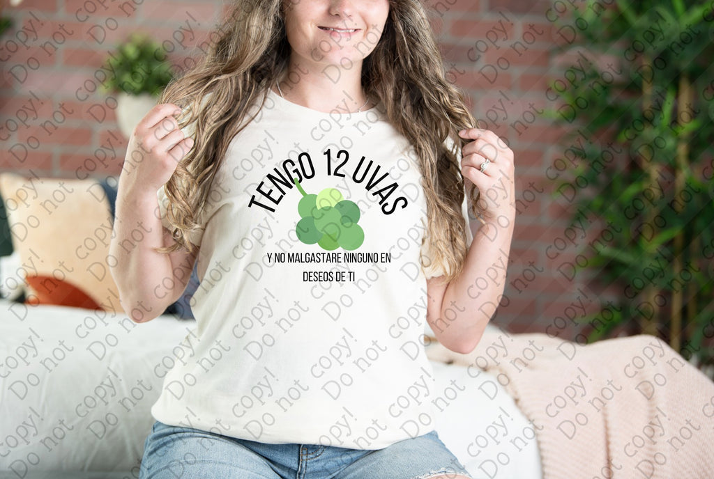 01-57 Tengo 12 Uvas y no Malgastare Completed Tee
