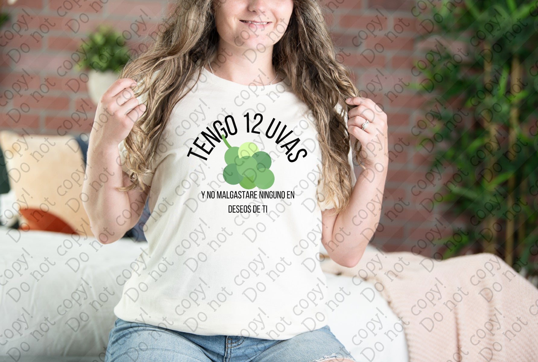 01-57 Tengo 12 Uvas y no Malgastare Completed Tee