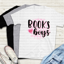 Load image into Gallery viewer, 02-17 Books B4 Boys Completed Tee
