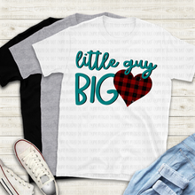 Load image into Gallery viewer, 02-22 Little Guy Big Heart Completed Tee
