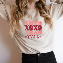 Load image into Gallery viewer, 02-403 XOXO Y&#39;all Completed Tee
