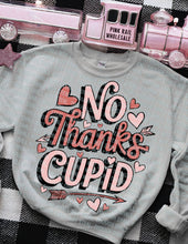 Load image into Gallery viewer, 02-413 No Thanks Cupid Completed Tee
