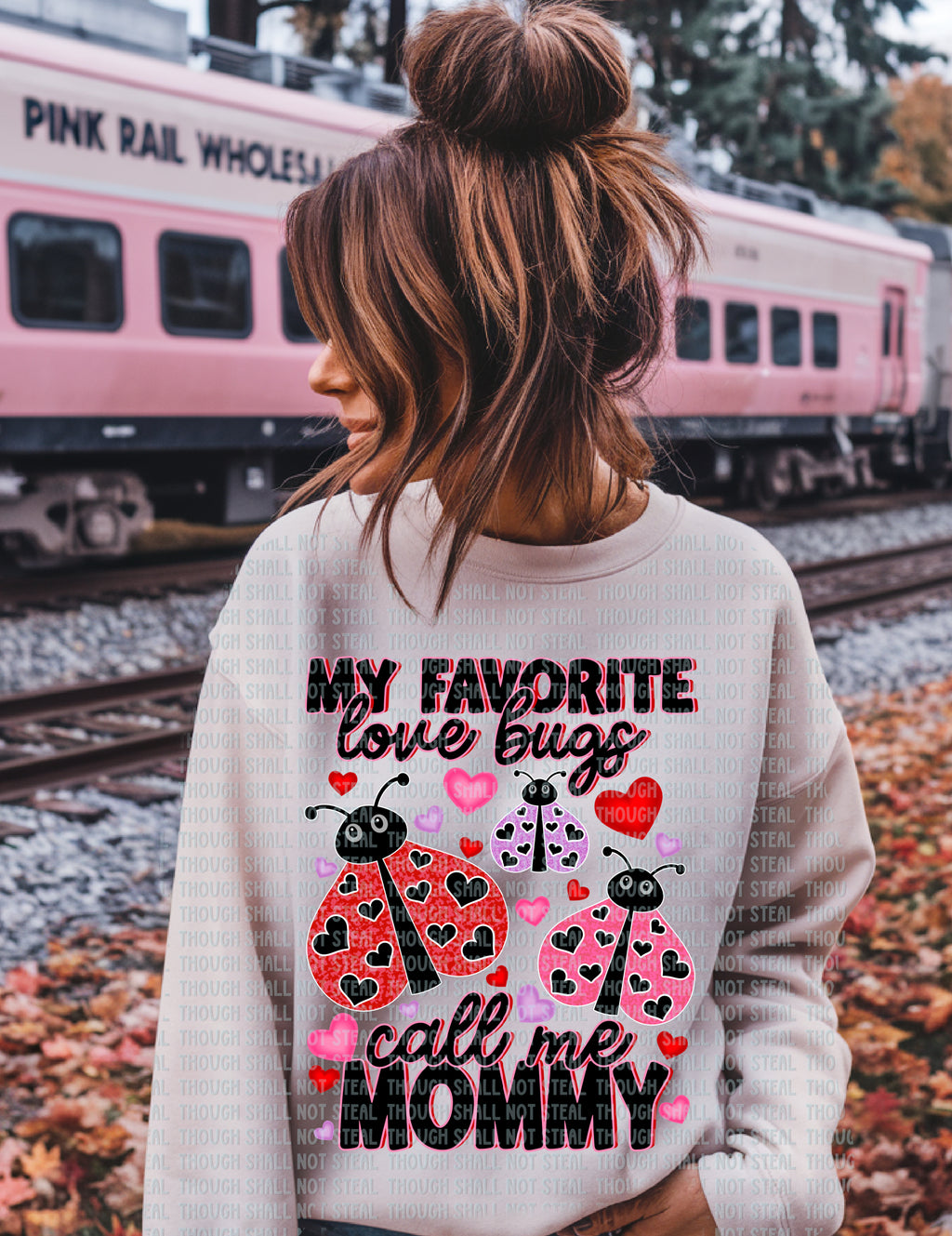 02-417 My favorite Love Bugs Call Me (Names 2) Completed Tee