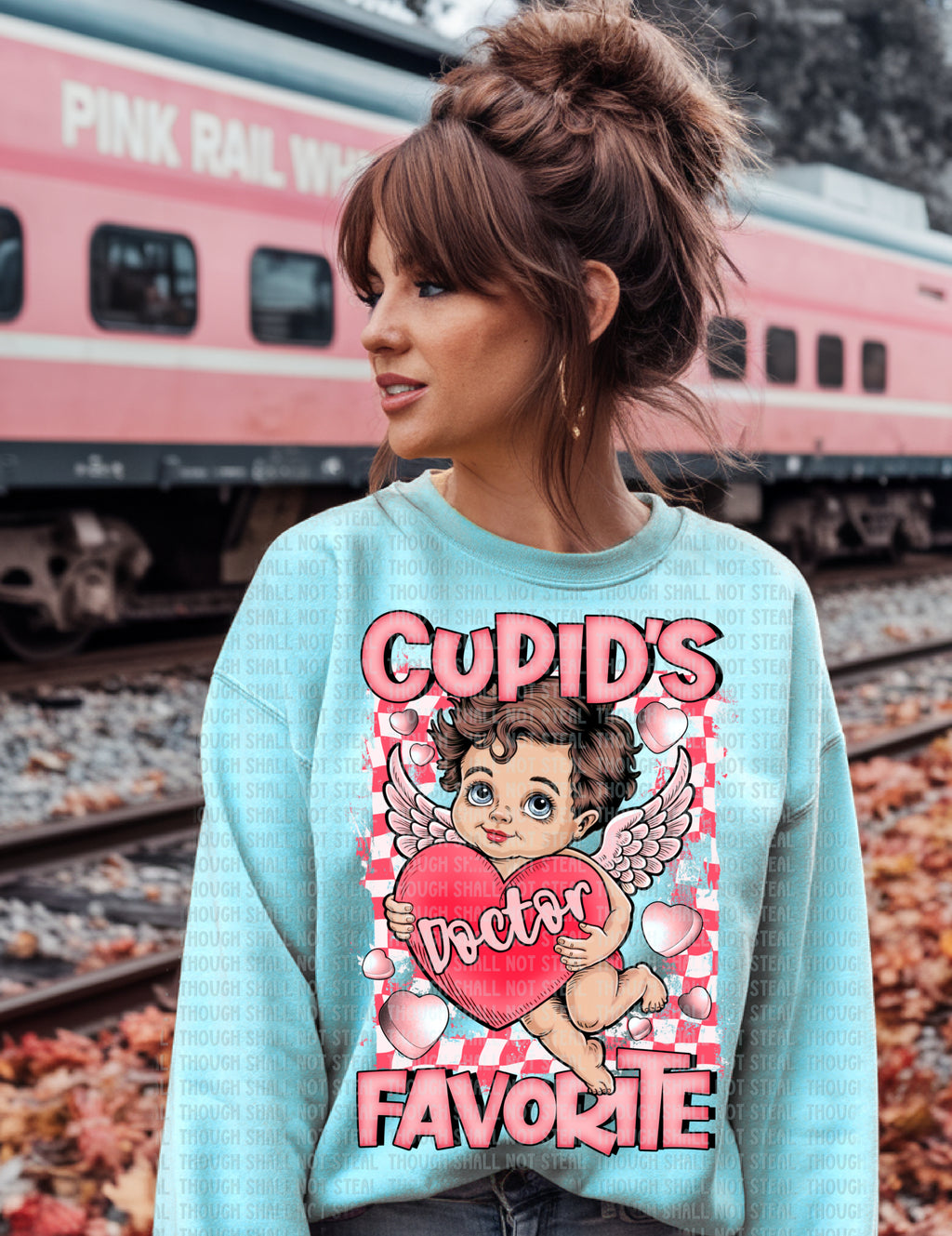 02-422 Cupid's Favorite (Profession Letters A-D - 2 of 2) Completed Tee