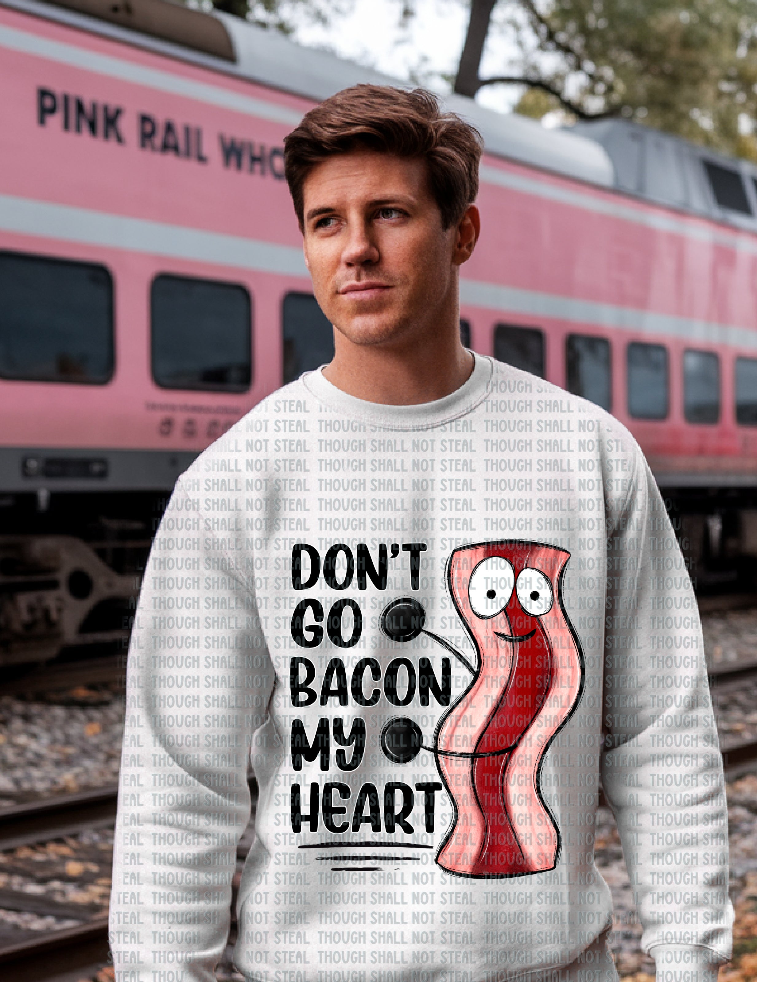 02-434 A Don_t go Bacon My Heart Completed Tee