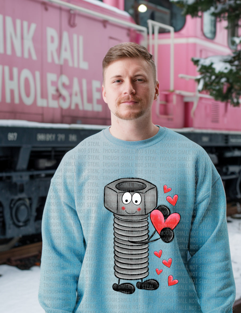 02-437 B Bolt Completed Tee