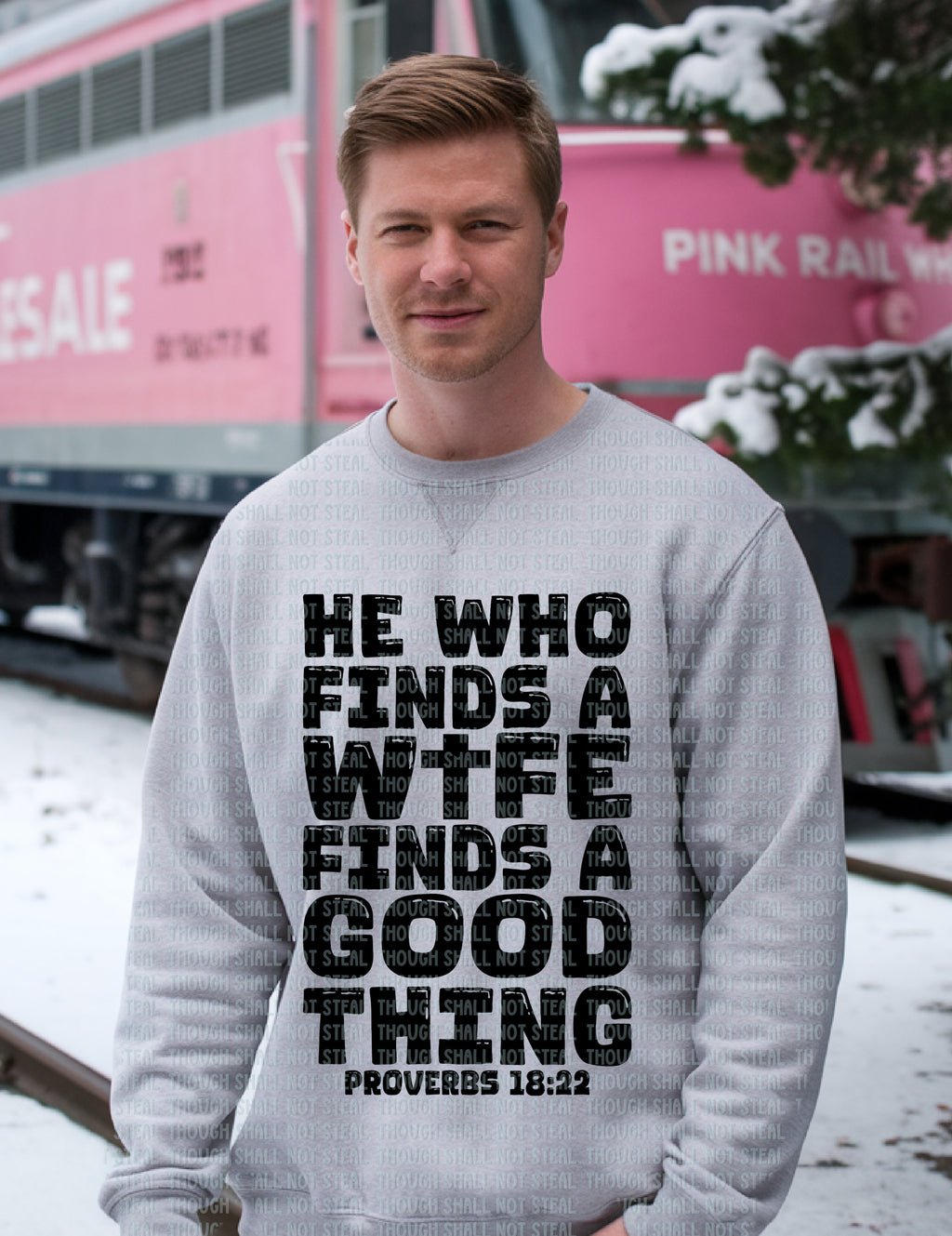 02-438 A Black - He who finds a wife Completed Tee