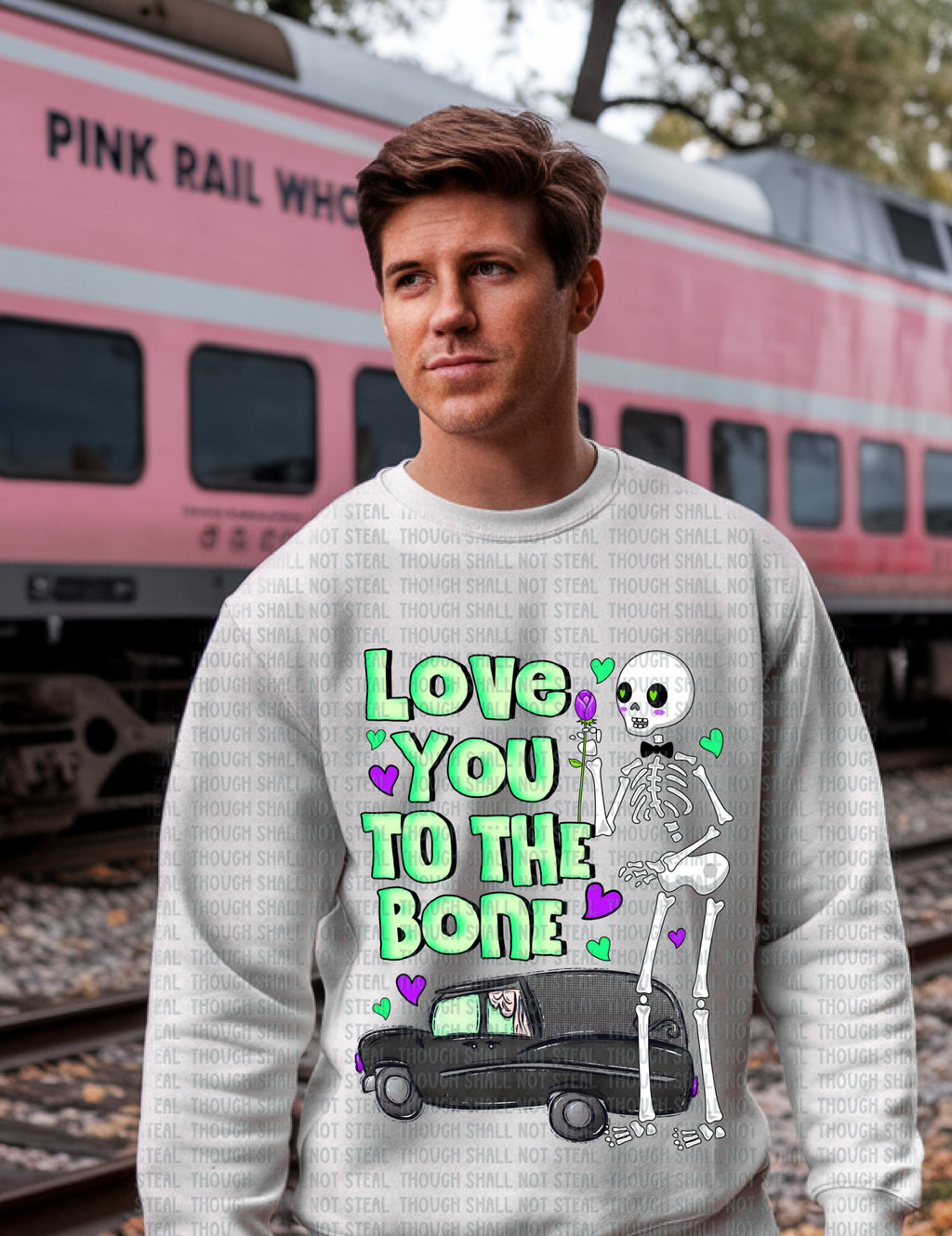 02-444 B Love you to the Bone Completed Tee