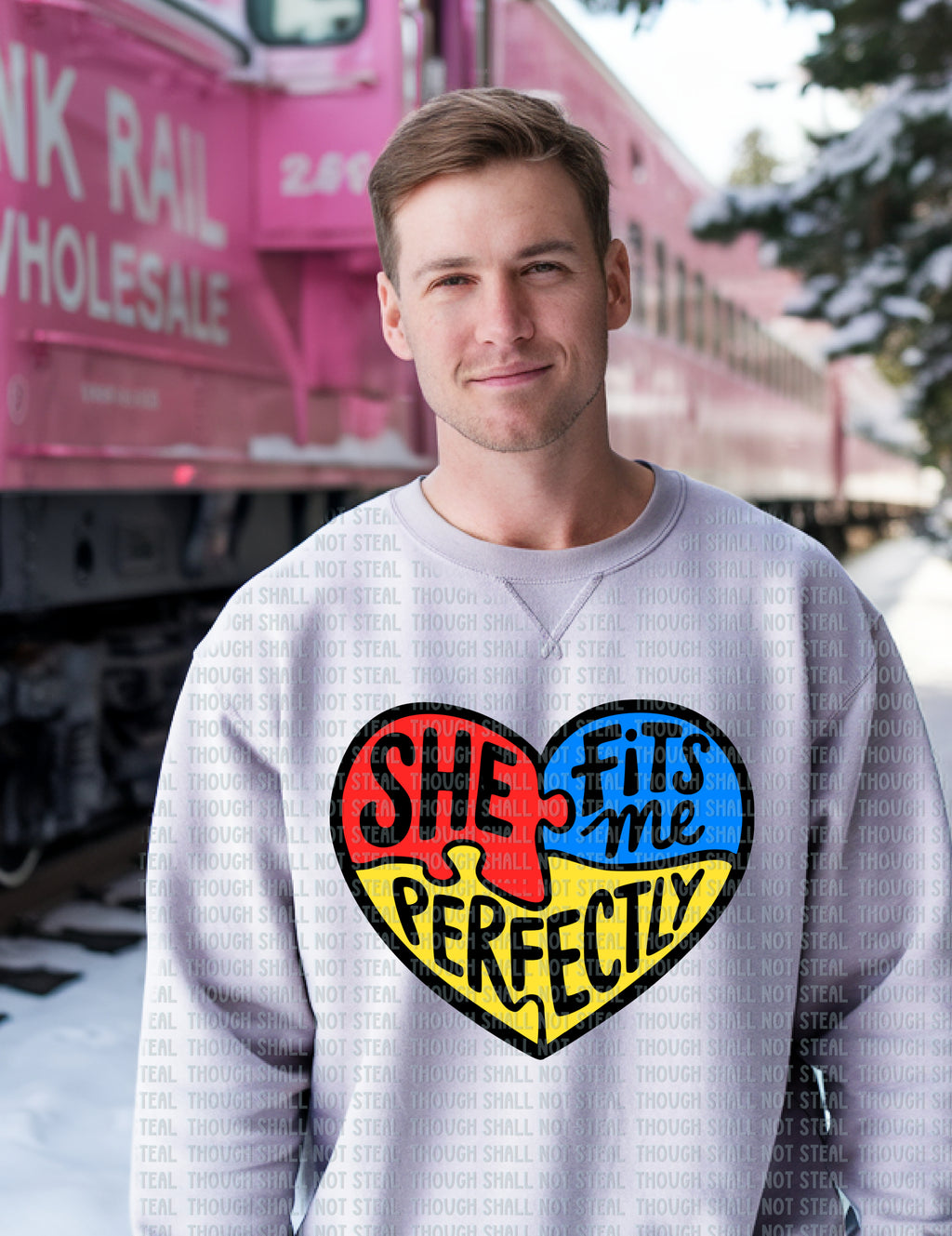 02-446 B She Fits Me Completed Tee