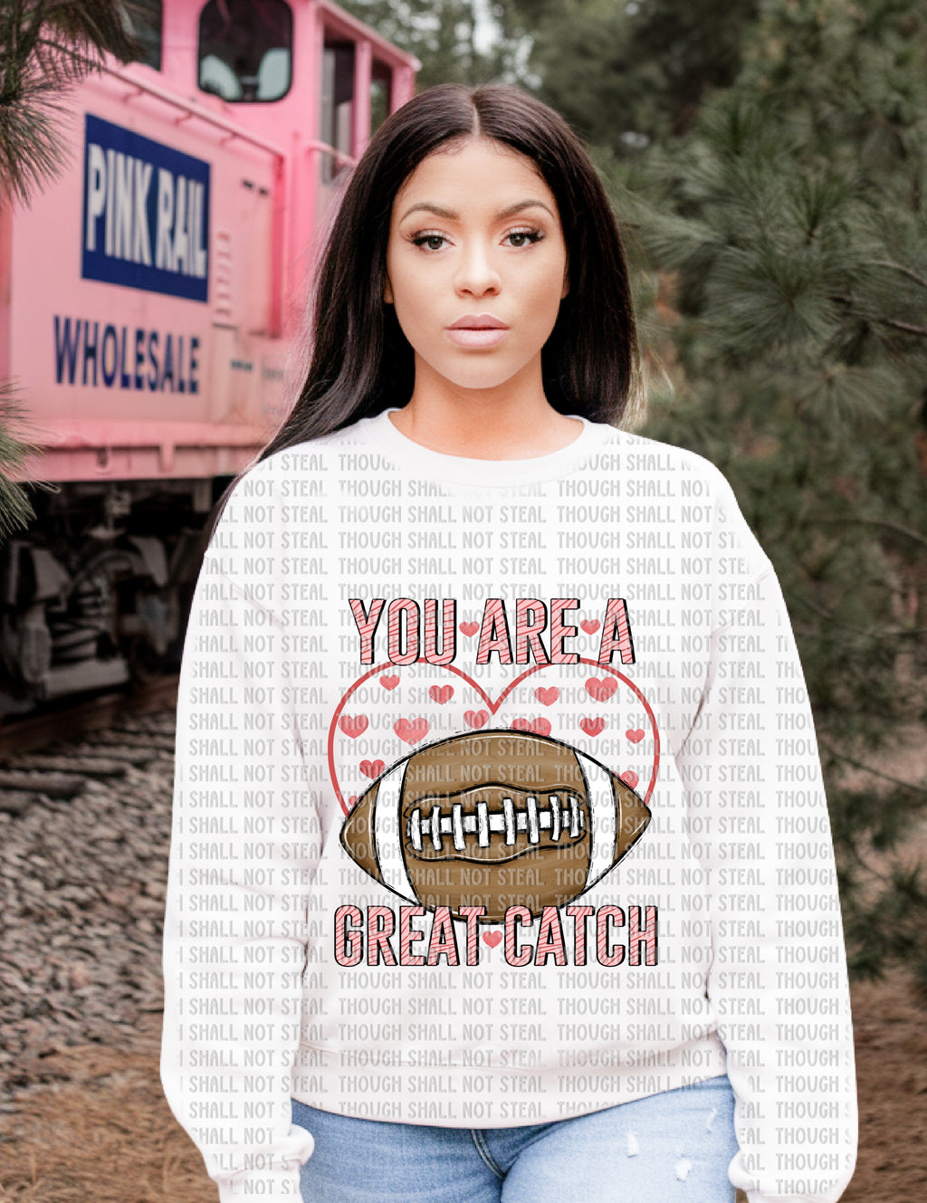 02-453 You are a Great Catch Completed Tee