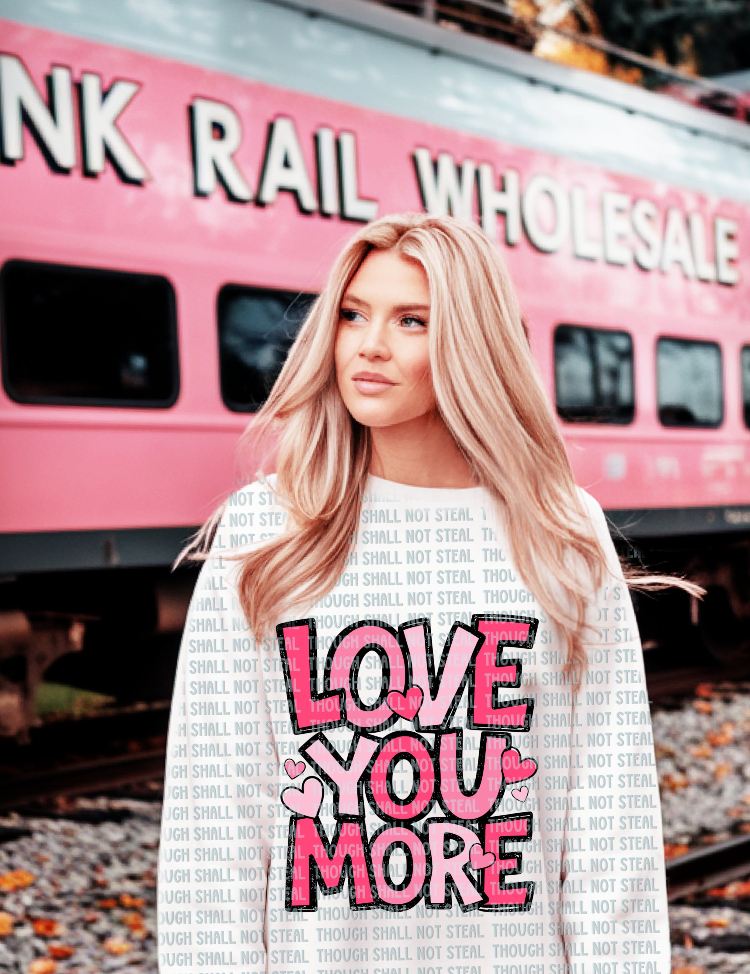 02-454 Love You More Completed Tee