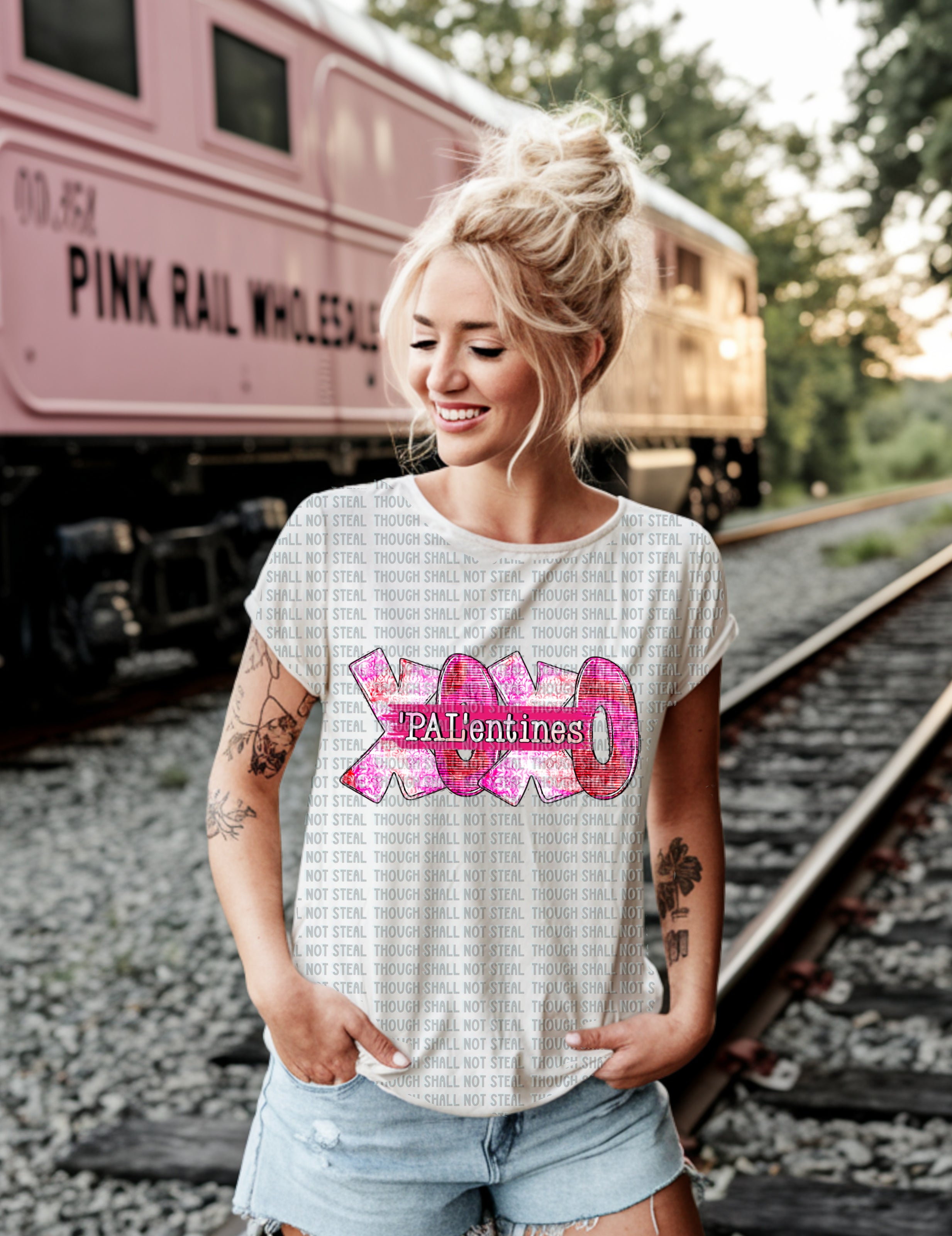 02-459 XOXO Palentines DTF TRANSFER ONLY