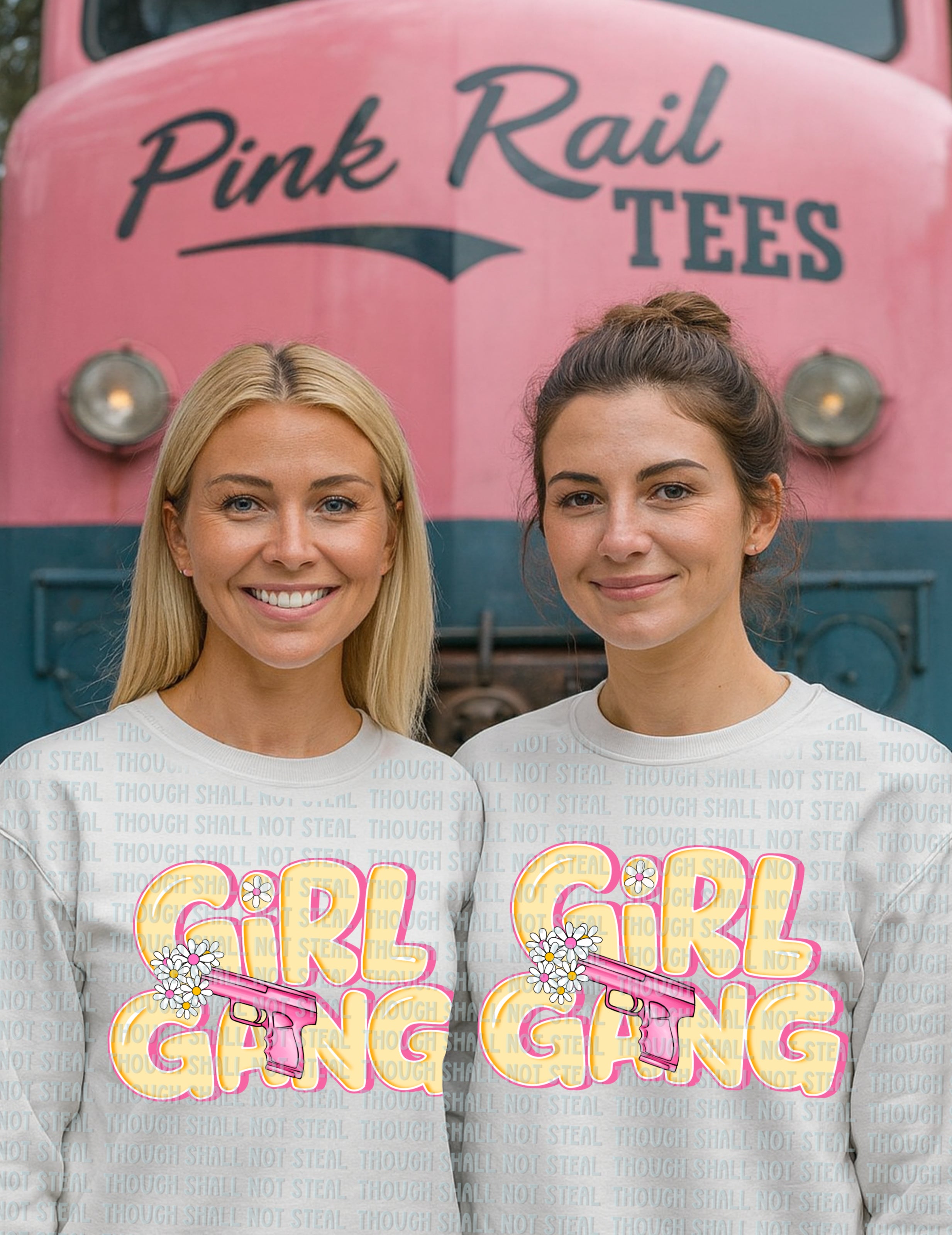 02-465 Girl Gang DTF TRANSFER ONLY