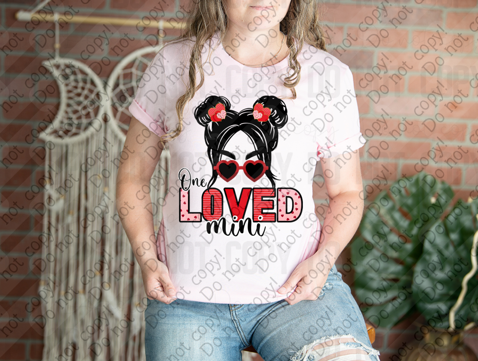 02-520 One Loved Mini tee