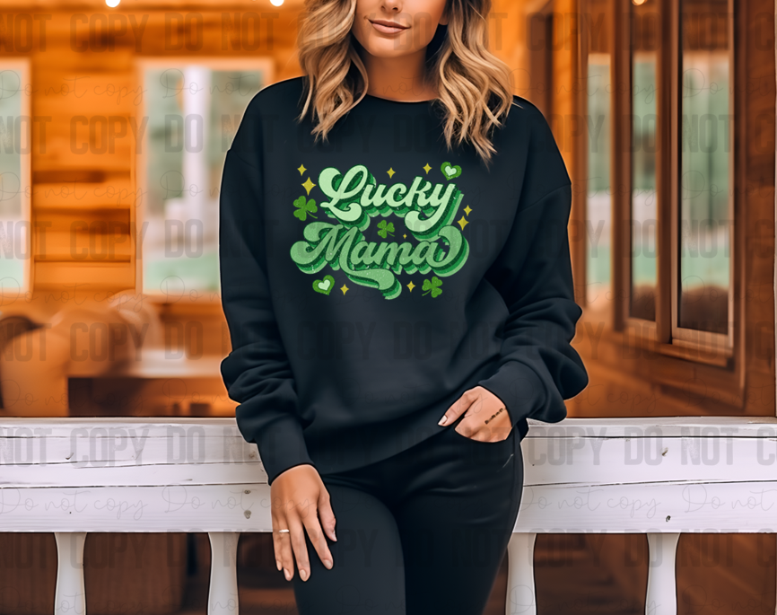 03-114 Lucky Mama DTF TRANSFER ONLY