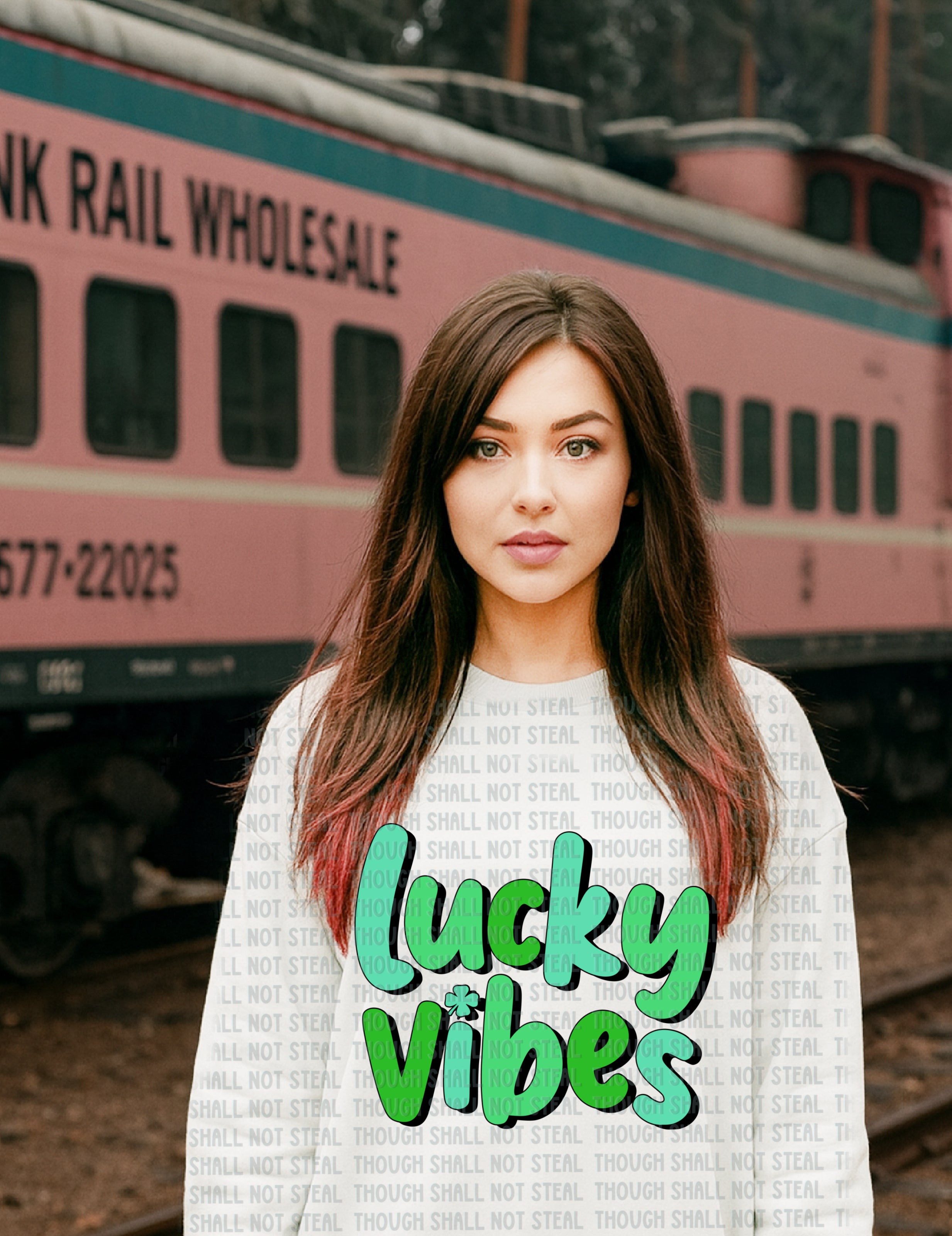 03-161 Lucky Vibes DTF TRANSFER ONLY