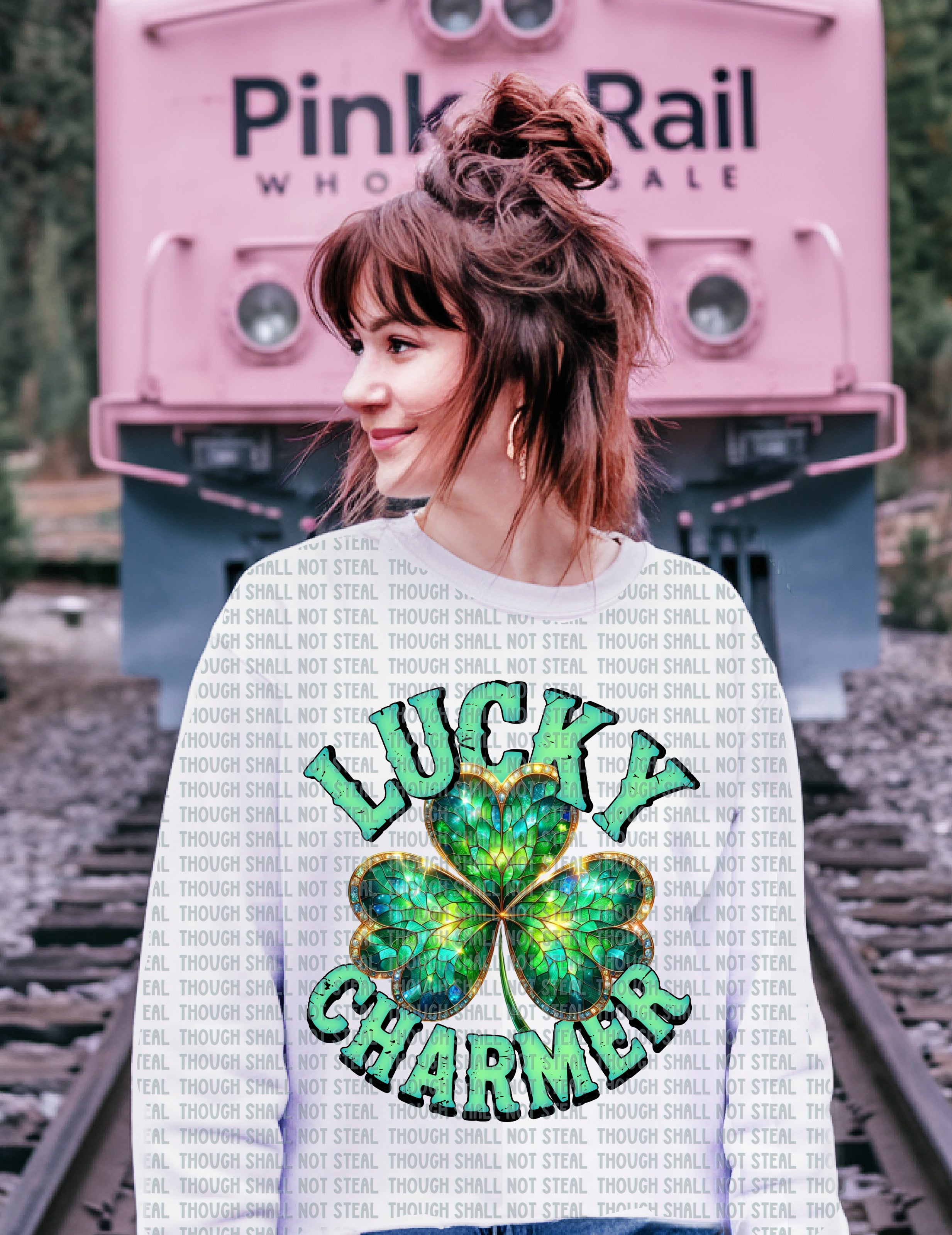 03-165 Lucky Charmer Completed Tee