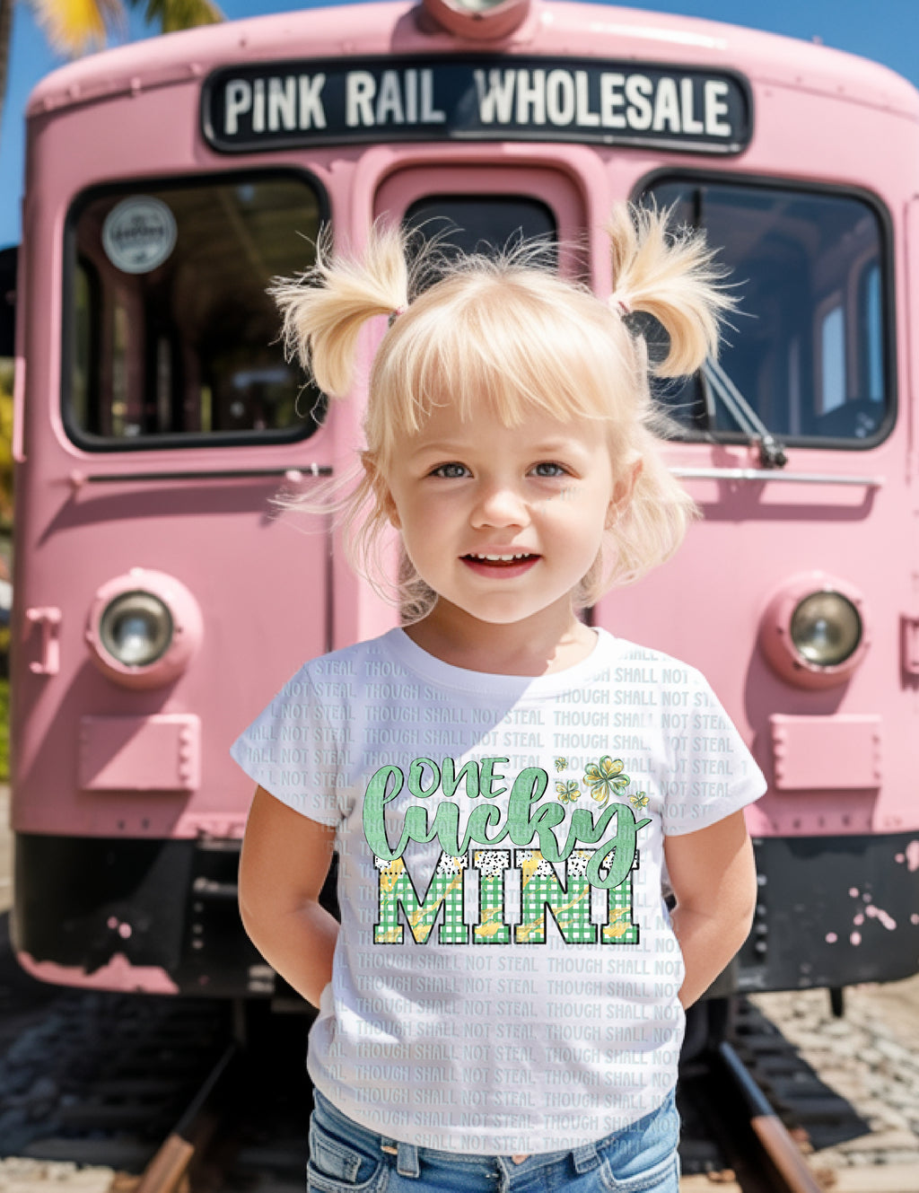 03-166 One Lucky (Choose One) 2 of 2 DTF TRANSFER ONLY