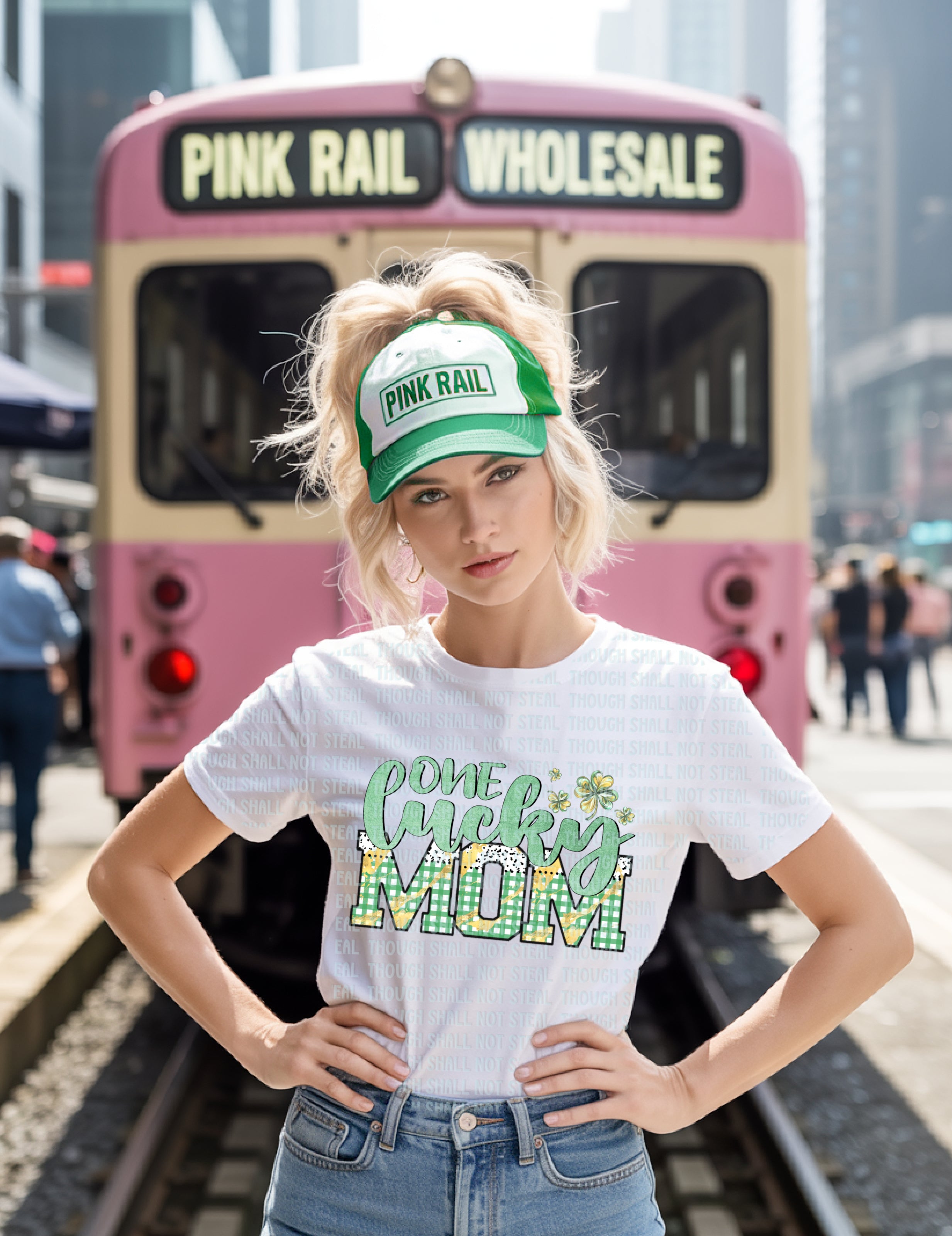 03-166 One Lucky (Choose One) 2 of 2 Completed Tee