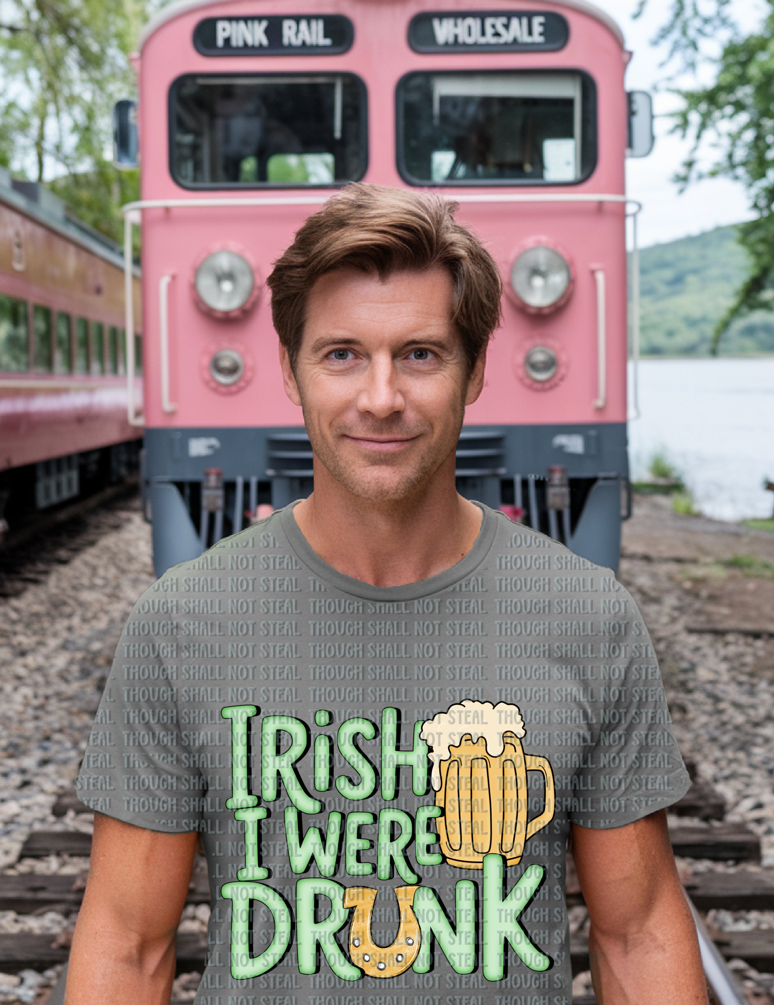 03-167 Irish I were drunk Completed Tee