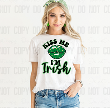 Load image into Gallery viewer, 03-20 Kiss Me I&#39;m Irish Wholesale Completed Tee
