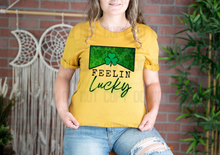 Load image into Gallery viewer, 03-37 Feeling Lucky Completed Tee
