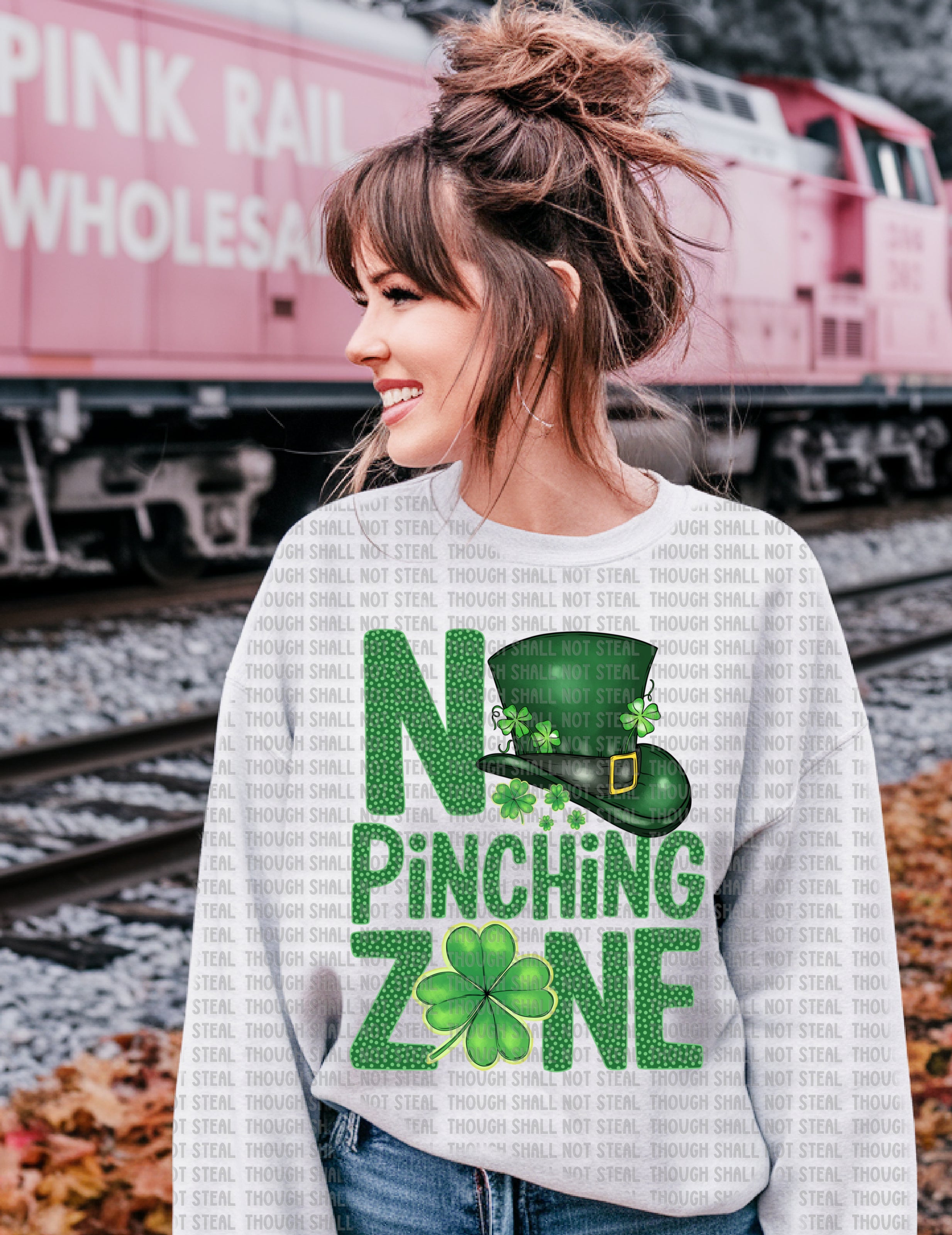 03-43 No Pinching Zone Completed Tee