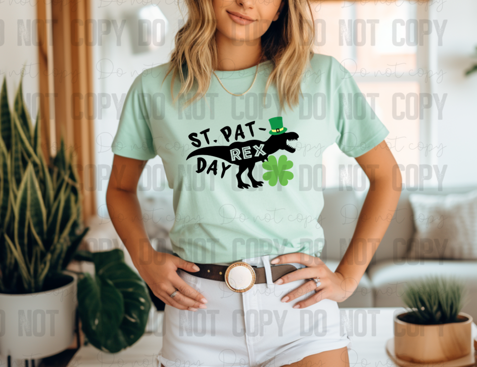 03-67 St. Pat Rex Day DTF TRANSFER ONLY