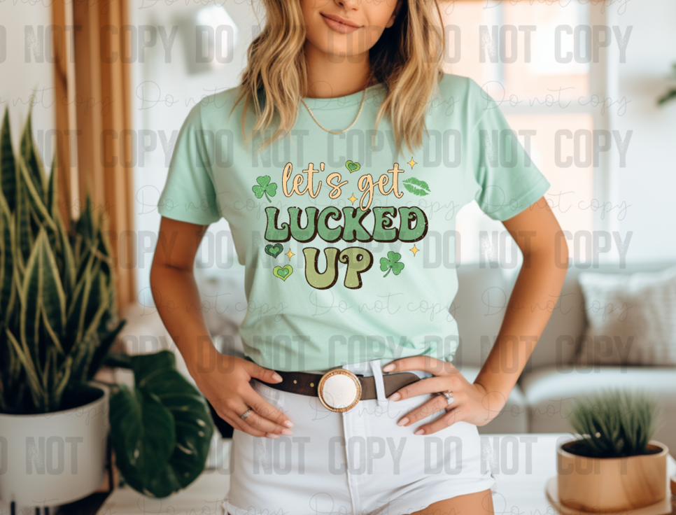 03-79 Let's Get Lucked Up 2 Completed Tee