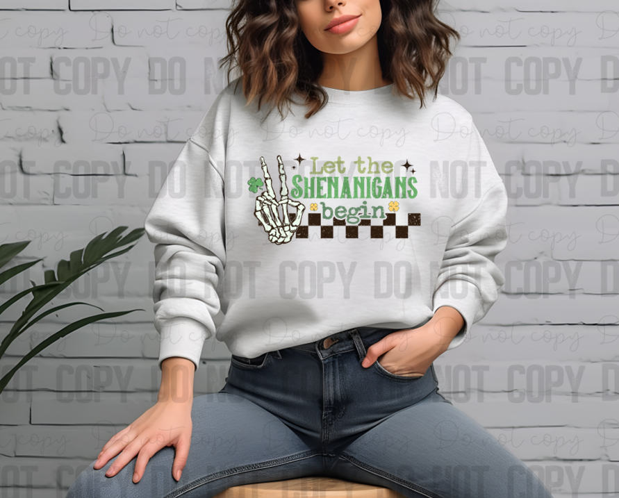 03-80 Let the Shenanigans Begin Completed Tee