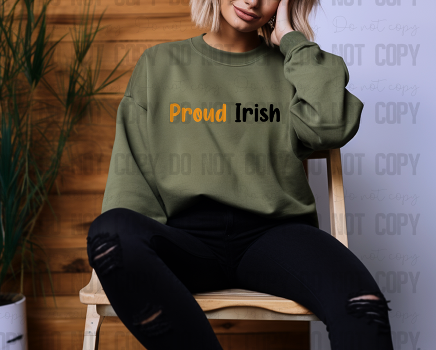 03-92 Proud Irish Completed Tee