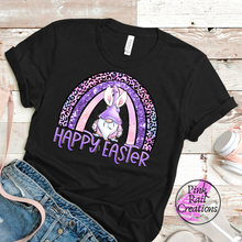 Load image into Gallery viewer, 04-02 Happy Easter Rainbow Gnome Completed Tee
