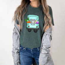 Load image into Gallery viewer, 04-18 Vintage Easter Truck Completed Tee
