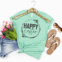 Load image into Gallery viewer, 04-24 Happy Easter Cheetah Circle Completed Tee
