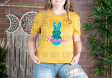 Load image into Gallery viewer, 04-63 Mama Bunny Completed Tee
