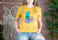 Load image into Gallery viewer, 04-64 Boujee mama Bunny Completed Tee
