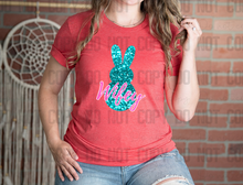 Load image into Gallery viewer, 04-74 Wifey Bunny Completed Tee
