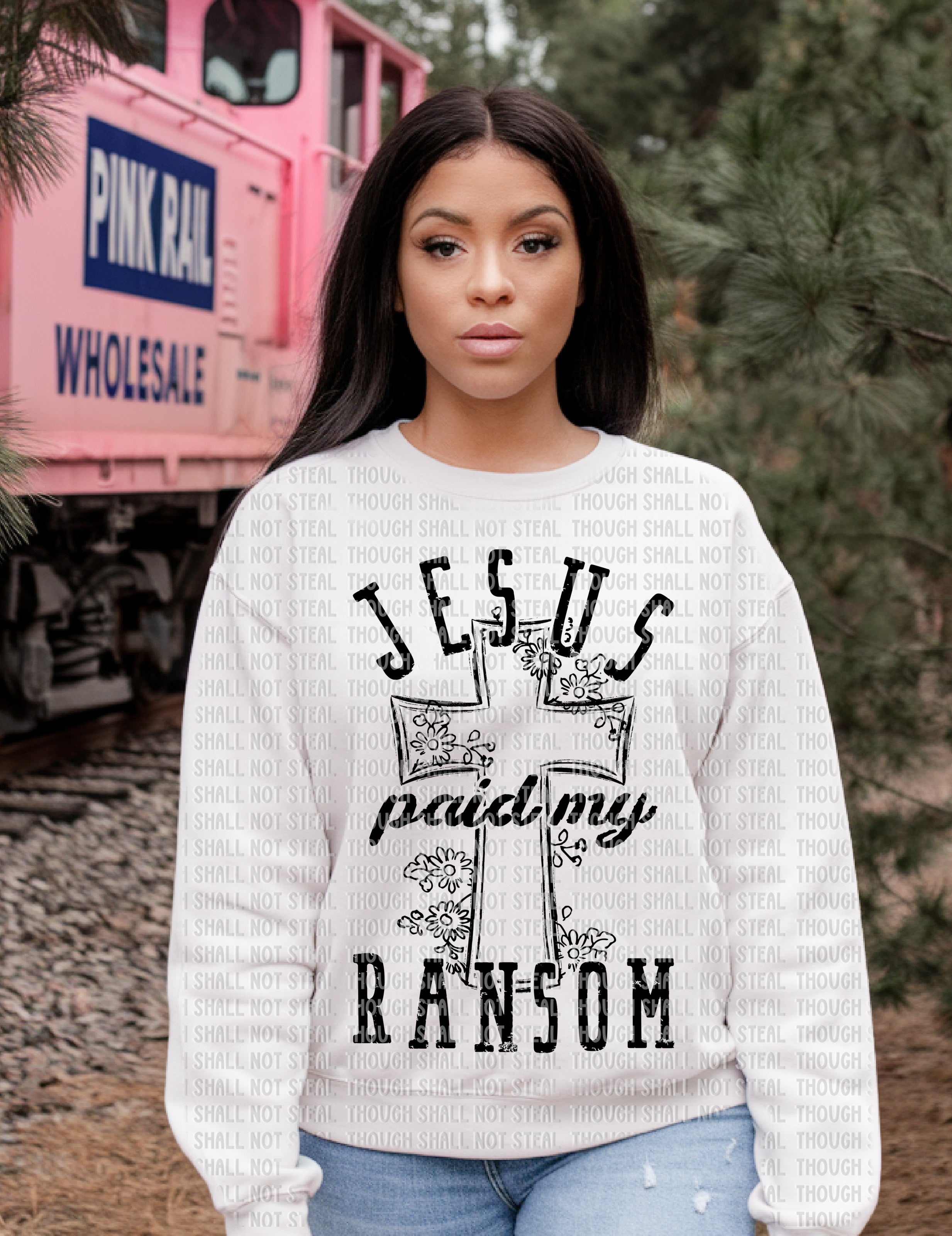 04-79 Jesus Paid My Ransom Completed Tee