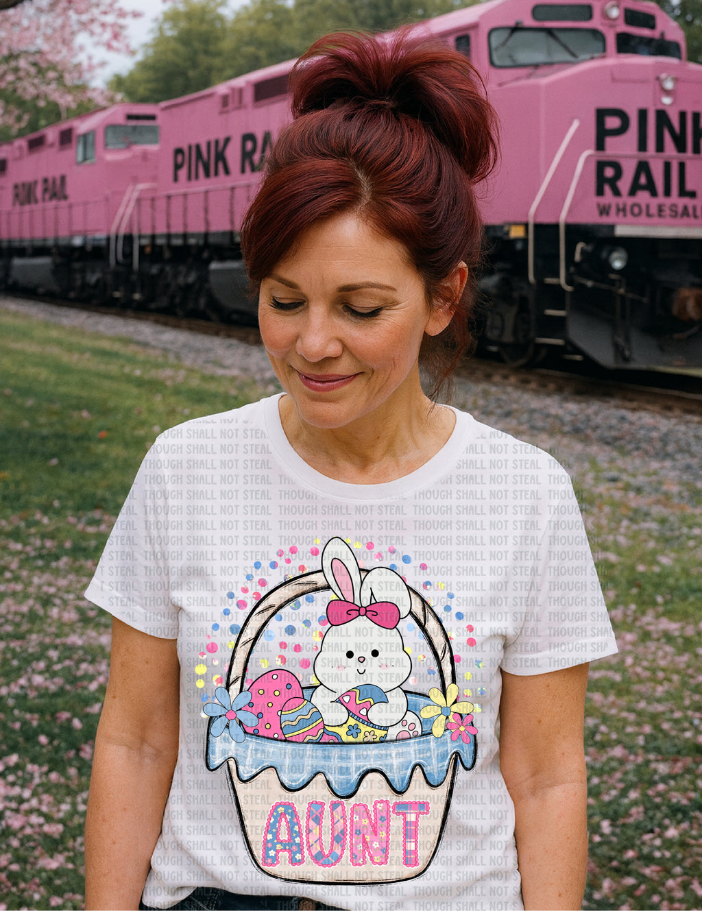 04-89 Easter Basket (Choose One) 1 of 2 DTF TRANSFER ONLY