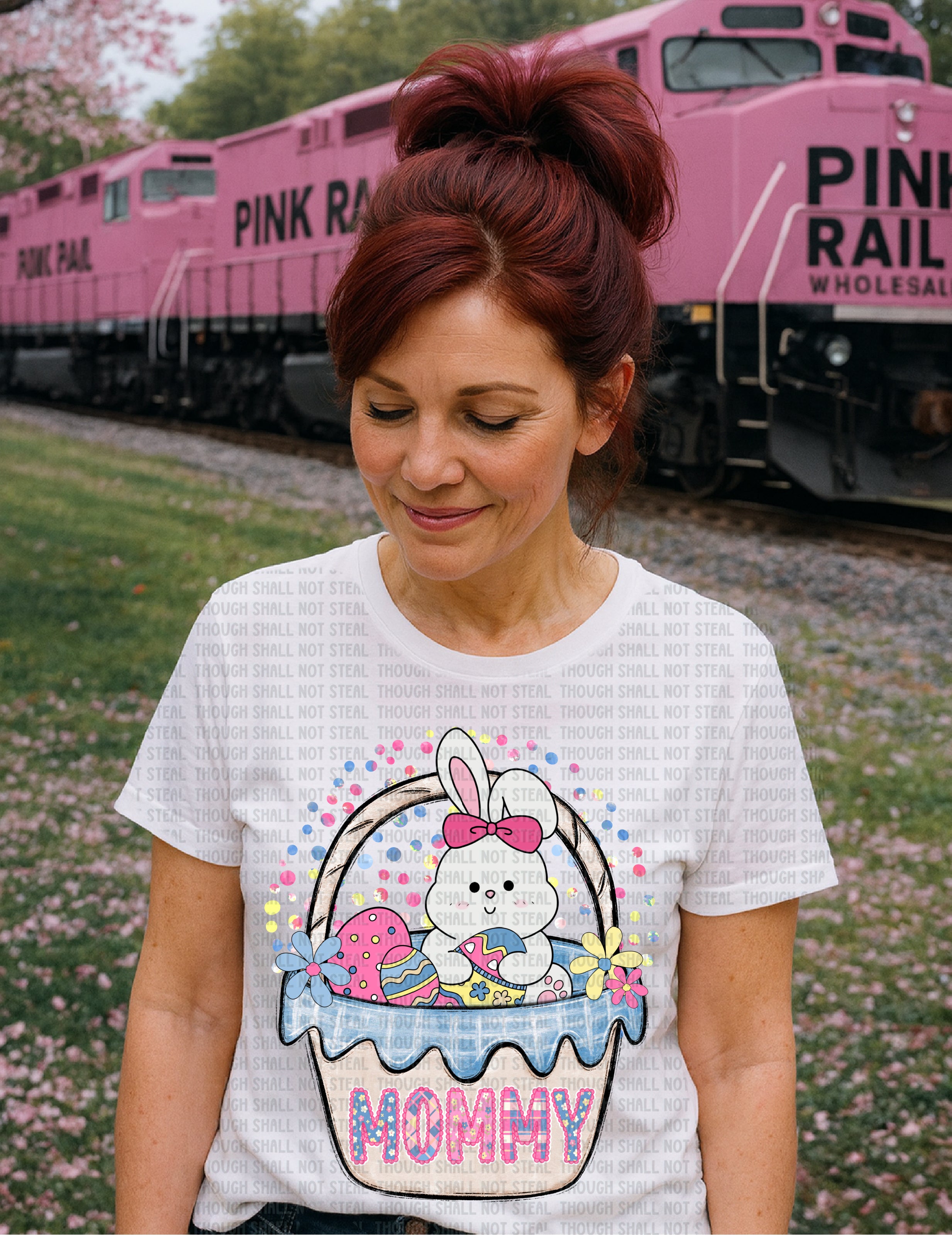 04-89 Easter Basket (Choose One) 1 of 2 Completed Tee