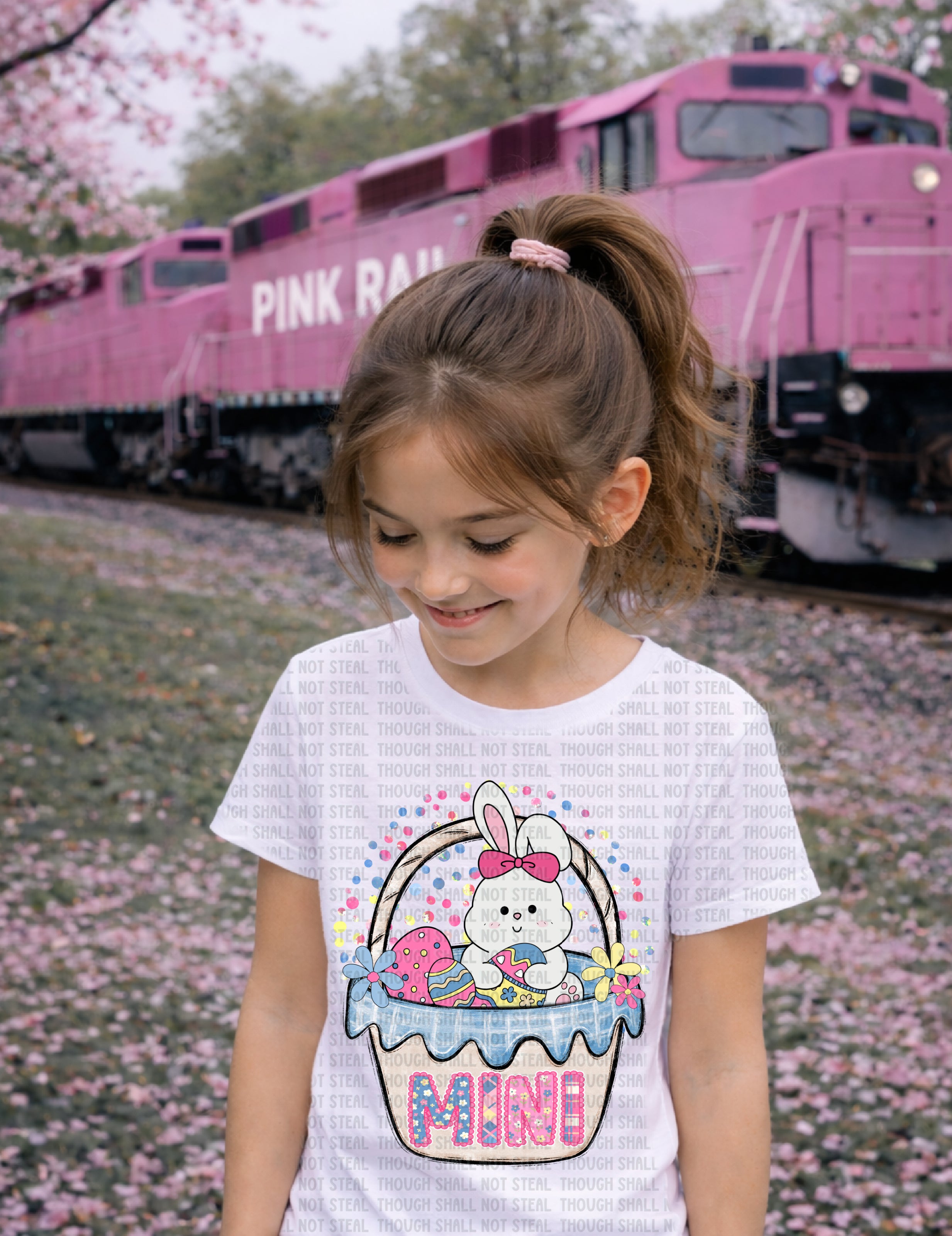 04-89 Easter Basket (Choose One) 2 of 2 Completed Tee