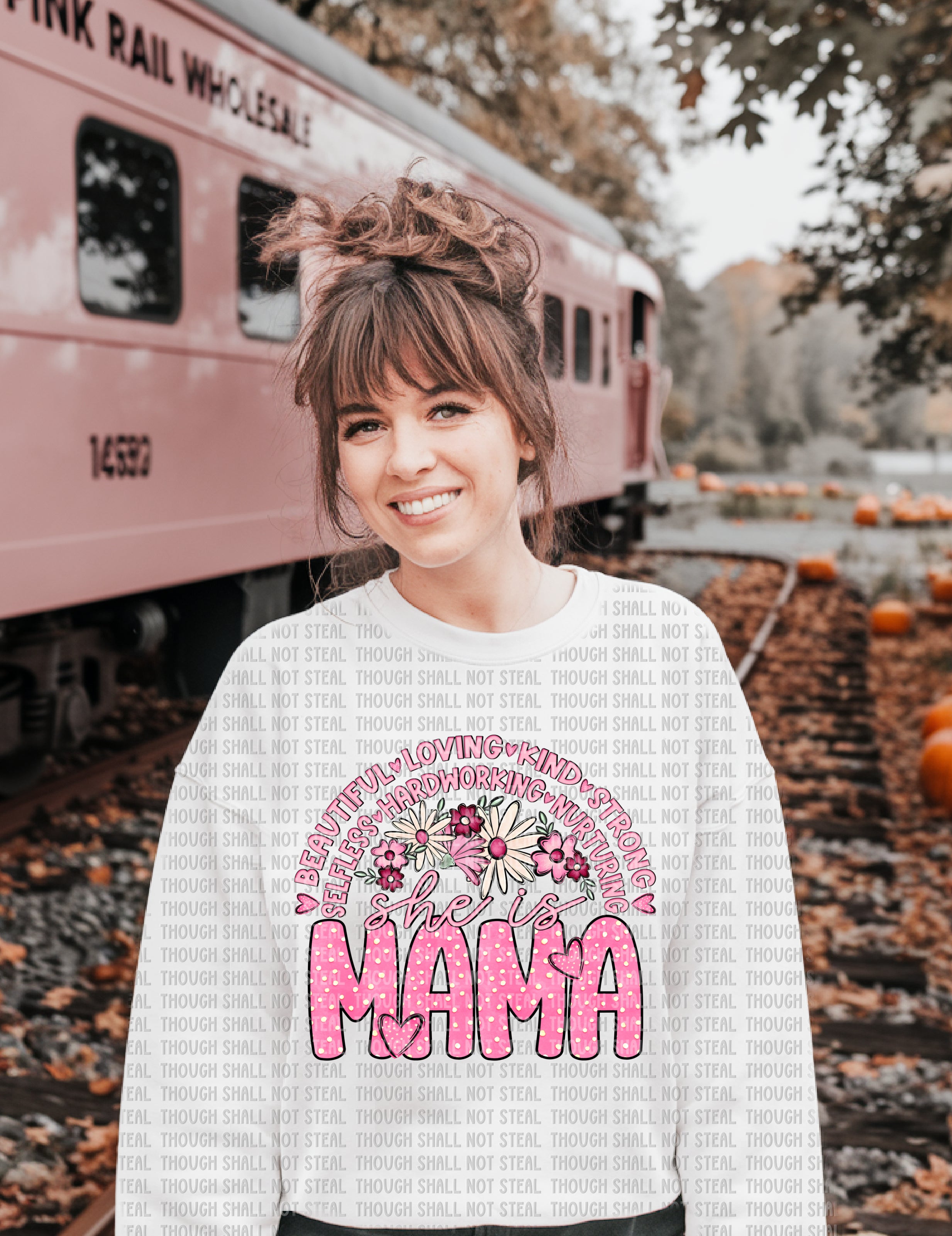 05-117 She is (Choose One) Completed Tee