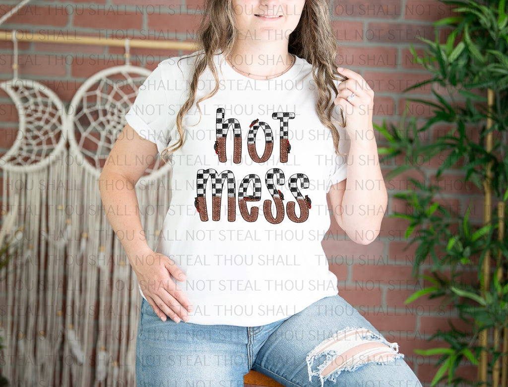 05-125 Hot Mess Completed Tee